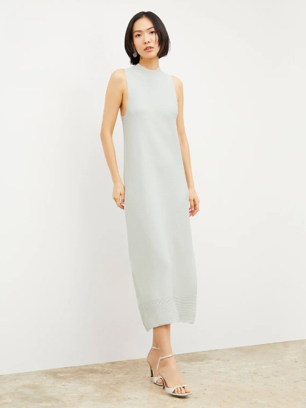 MM LAFLEUR The Felda Dress - 3D-Knit Cotton in Air